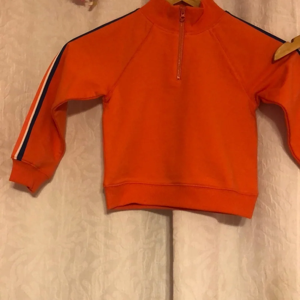 Janie and Jack size 4 orange NWT  Girls SET…